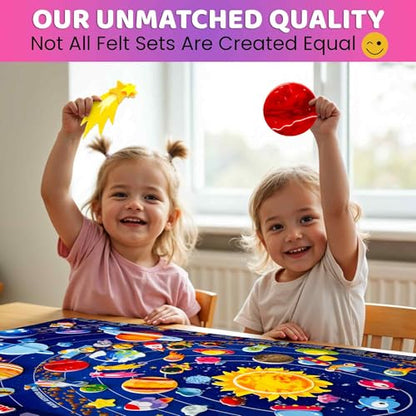 Space Felt Board for Kids 3