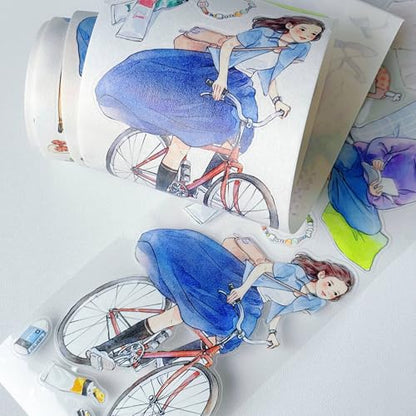 Pre Cut Hello Weekend Wide PET Tape