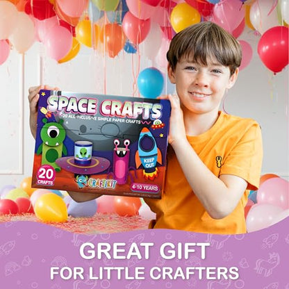 20 Space Arts & Crafts for Kids
