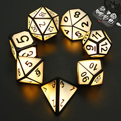 Rechargable DND Dice Set (7 Count)