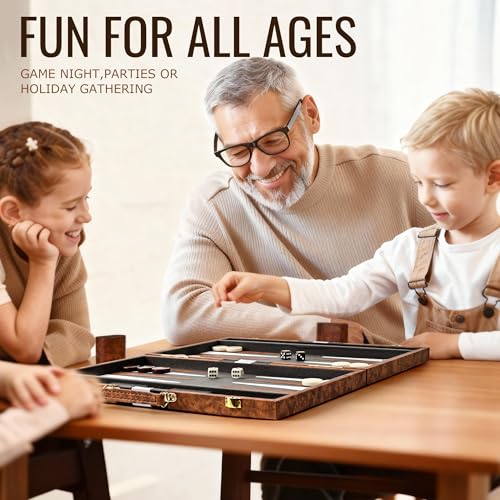 Backgammon Board Game Set