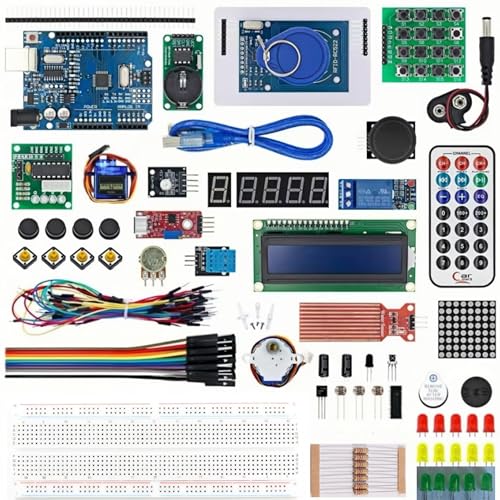 RFID kit for Arduino UNO R3 Upgraded Learning kit with Retail Box RFID Arduino UNO R3 Starter kit with LCD Display