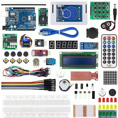 RFID kit for Arduino UNO R3 Upgraded Learning kit with Retail Box RFID Arduino UNO R3 Starter kit with LCD Display