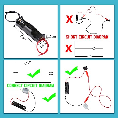 Electric Circuit Motor Kit for Kids 8