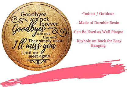 Garden Décor Goodbyes Stepping Stone