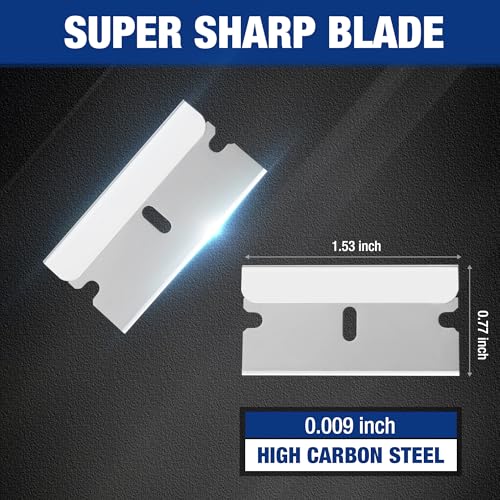 400 Pack Single Edge Razor Blades (400 Count)