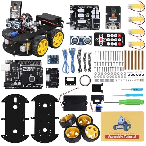 UNO R3 Smart Robot Car Kit V4 for Arduino Robotics for Kids Ages 8