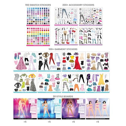 Live! in Concert Sticker Stylist Fashion Set (600 Count)