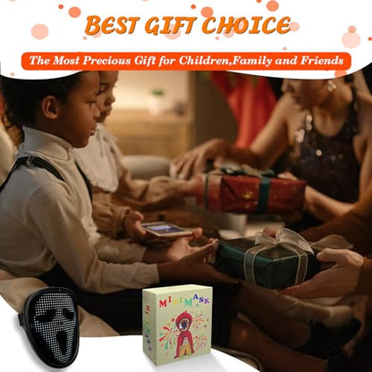 Kids LED Mask with Gesture Sensing