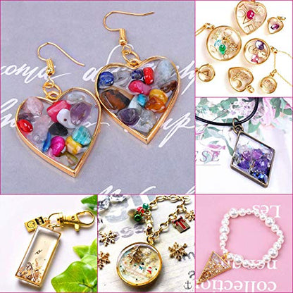 60Pcs Hollow Frame Pendants (60 Count)