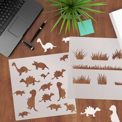25 Pcs 10mil 12 x 12 Inch Milky Translucent PET Blank Stencil Sheets (25 Count)