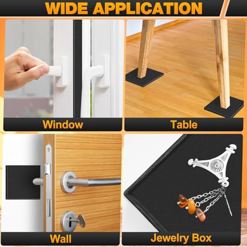 4 PCS Adhesive Foam Padding Sheets Closed Cell Self Adhesive Sticky Foam Pads