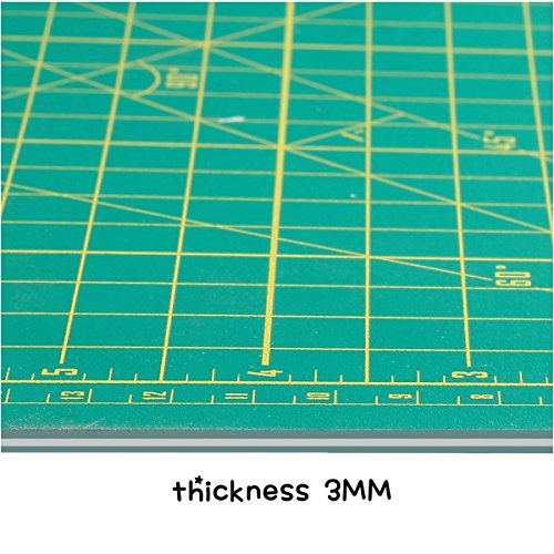 Cutting Mat 12" x 9" Self Healing Rotary Cutting Mat A4