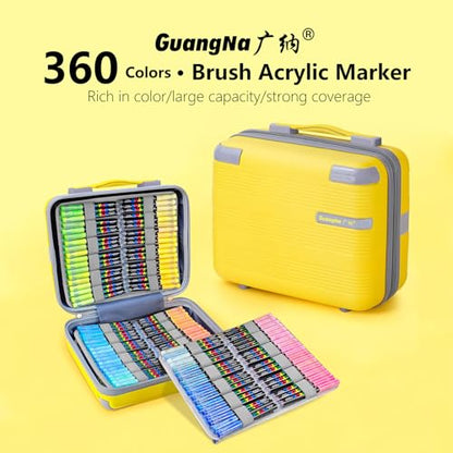360 acrylic paint markers for stones (360 Count)