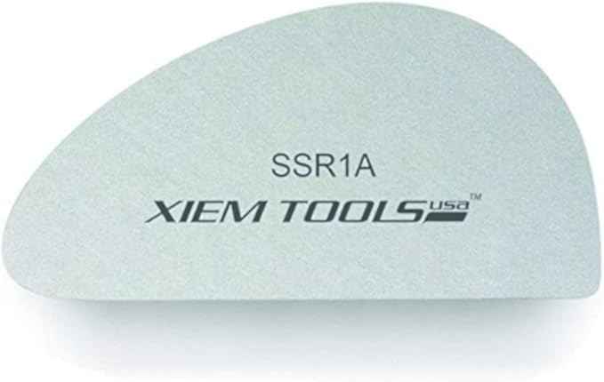 Xiem Tools Stainless Steel Clay Rib for Ceramics and Pottery (Rib 1A)