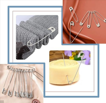 3 Inch Extra Large Safety Pins (100 Count)