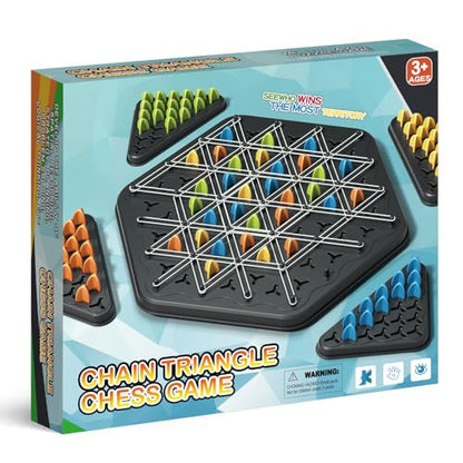 Chain Triangle Chess Game (50 Count)