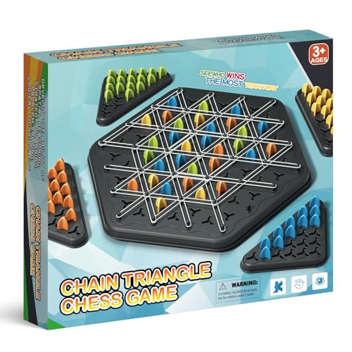 Chain Triangle Chess Game (50 Count)