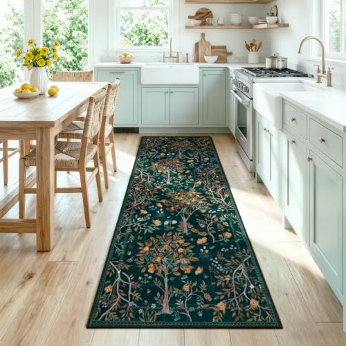 Boho Floral 2x6 Kitchen Runner Rug