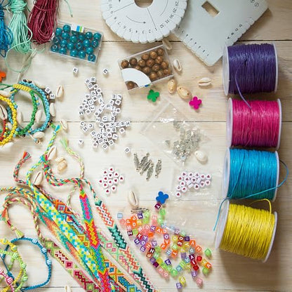 Waxed Cord 3mm Waxed Polyester Cord 44 Yard Wax String for Bracelet Making