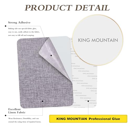 Coarse Linen Repair Patches