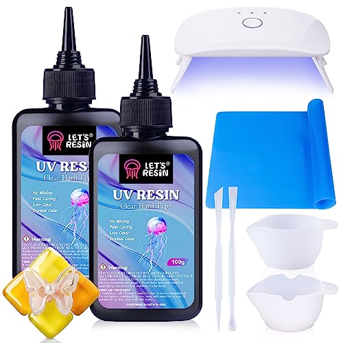 UV Resin with Light (7.05 Ounce)