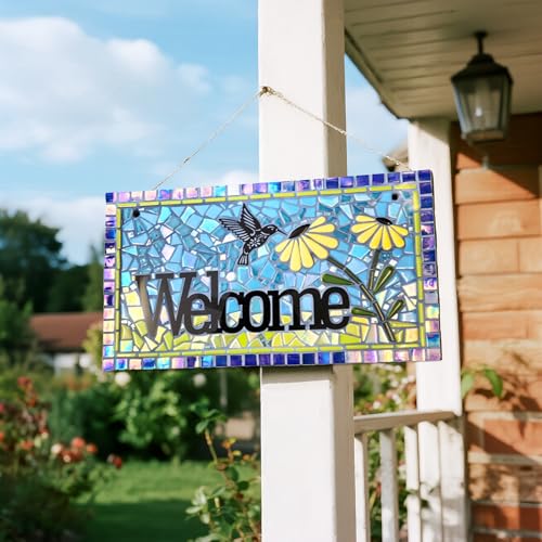 Iridescent Glass Mosaic Tiles for Crafs Bulk (7.05 Ounce)