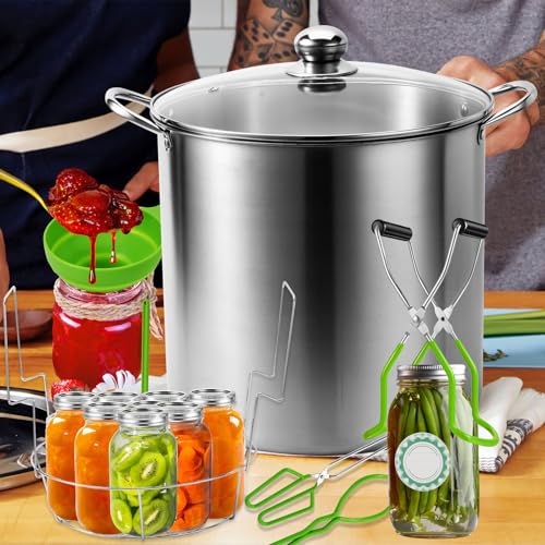 Canning Pot Water Bath Canner 20quart Stock Pot