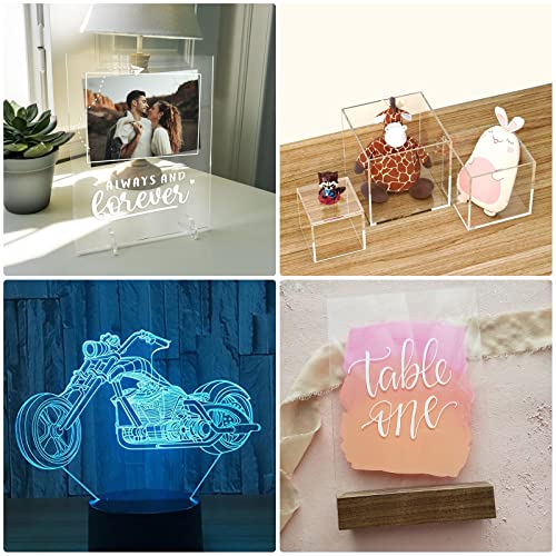Clear Cast Acrylic Sheet 5" x 7" x 1 (2 Count)