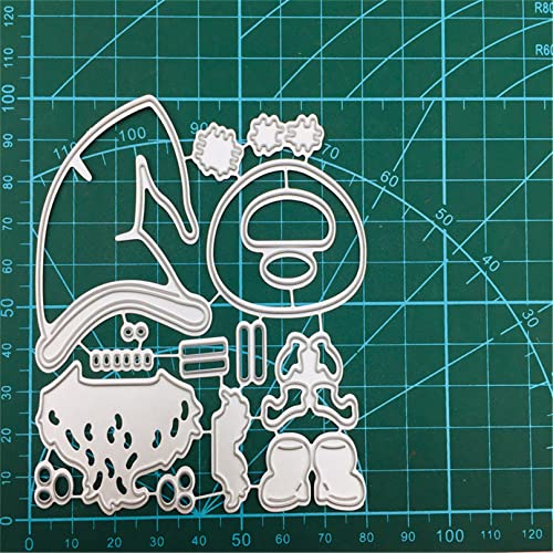 Metal Cutting Dies DIY Merry Christams Embossing Stencil Template Scrapbooking Card Making Mold Photo Album Arts Crafts Tools