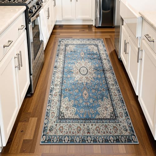 Felice Oriental Floral Medallion Area Rug (8.6 Sq Ft)