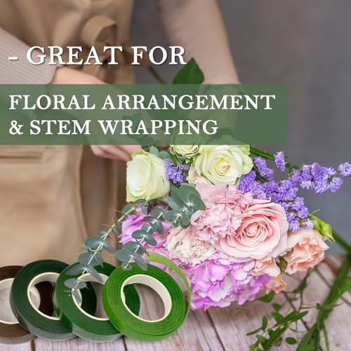 8 Rolls Floral Tape (720 Foot)