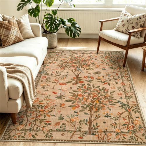 Machine Washable Area Rugs 5x7 (35 Sq Ft)