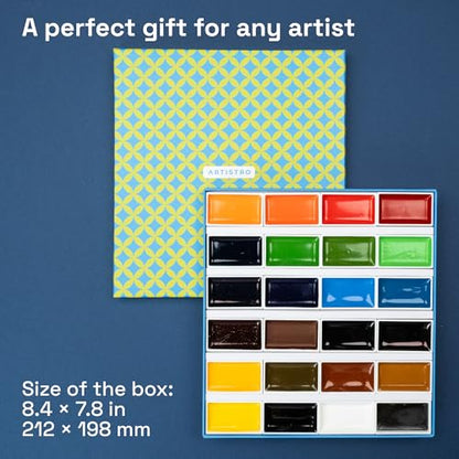 Professional Watercolor Paint Set for Adults