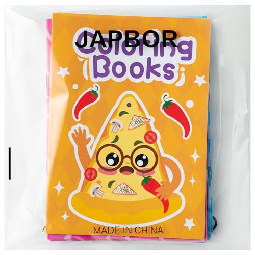 Pizza Coloring Book (24 Count)