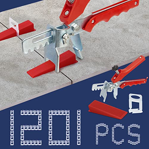 Tile Leveling System with Tile Plier (1201 Count)
