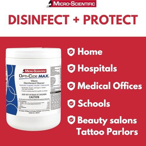 Opti Cide Max Disinfecting Wipes (320 Count)