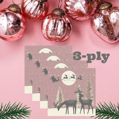 20 ct 13x13 Christmas Paper Decoupage Napkins (20 Count)