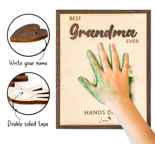 DIY Gifts for Grandma Wooden Frame