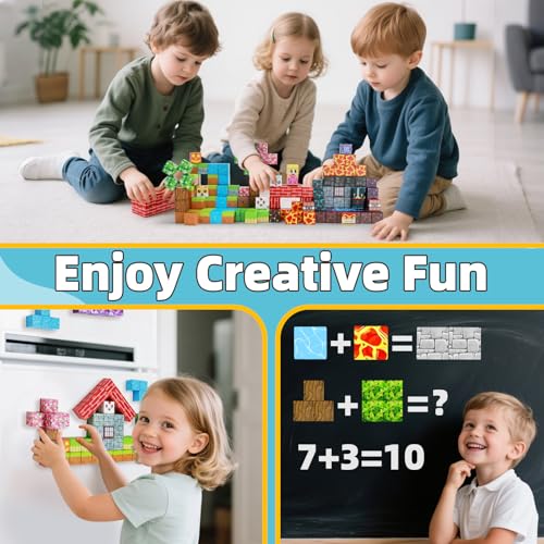 150PCS Magnetic Blocks (150 Count)