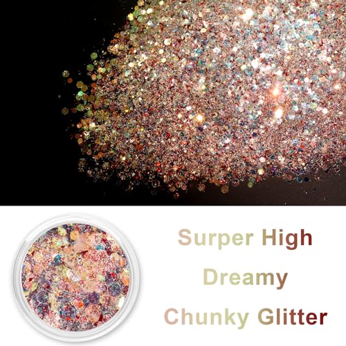 Opal Chunky Glitter