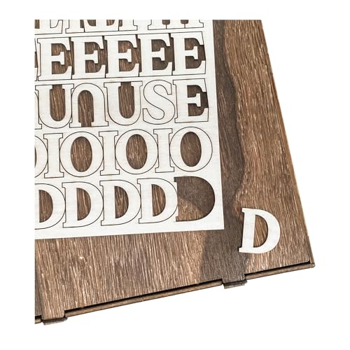 706 Pieces 1 Inch Wood Alphabet Letters Wooden Numbers Mini Capital & Lowercse Letters with Rustic Storage Box for Home Decor Spelling Education Homemade Crafts Party Gifts (706 Count)