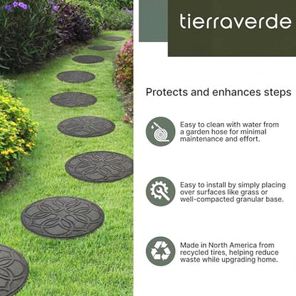 Tierra Verde Pendant Round Rubber Stepping Stones