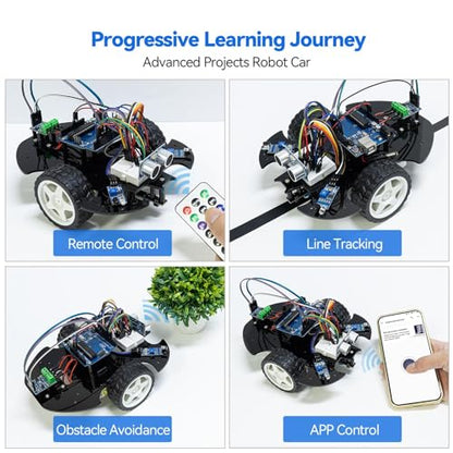 Ultimate Starter Kit Compatible with Arduino UNO IDE Scratch