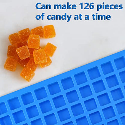 126 Cavities Square Candy Silicone Molds