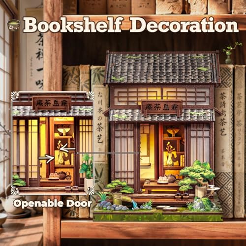 Japanese Book Nook Kit Miniature Tea House