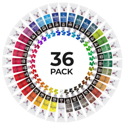 MeiLiang 36 Colors Watercolor Paint Set