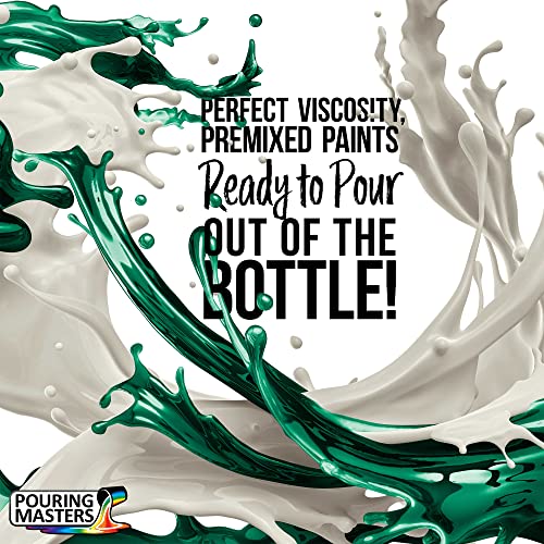 Deep Ocean Teal Acrylic Ready to Pour Pouring Paint (32 Fl Oz)