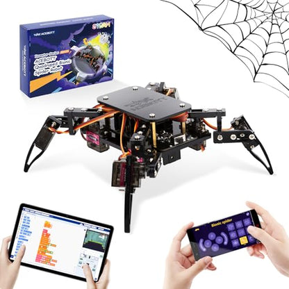 STEM Toys Programmable Bionic Spider Robot Kit