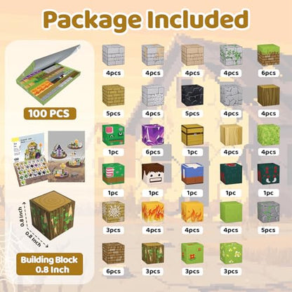 Magnetic Blocks (100 Count)